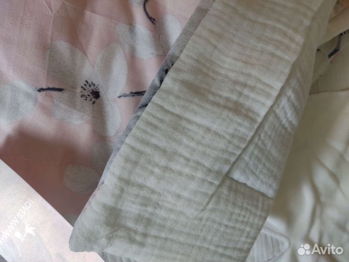 Конверт новый костюм набор на выписку муслин