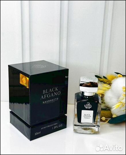 Стойкие духи Black Afgano Nasomatto