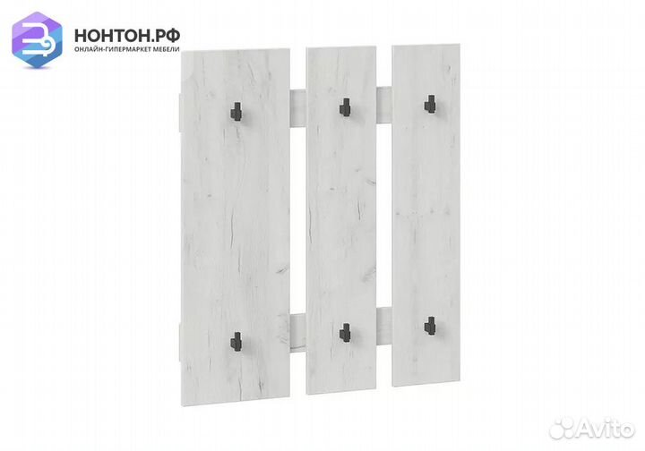 Вешалка Агата дуб крафт белый