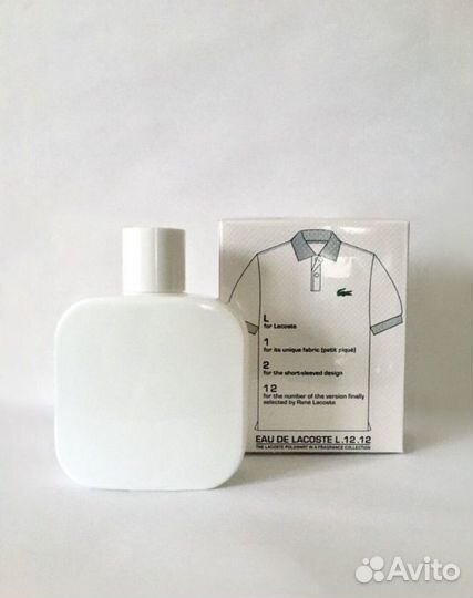 Духи мужские Lacoste Eau De Lacoste L.12.12 Blanc