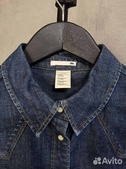 Джинсовые рубашка Levels S