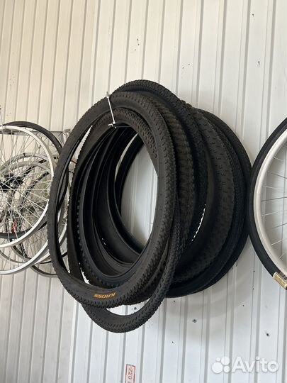 Покрышки и колеса для велосипедов