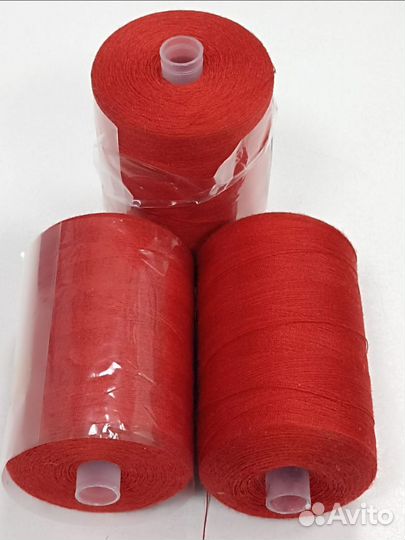 Нитки швейные бобины