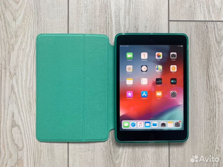iPad mini2 32gb WiFi,Sim + новый чехол