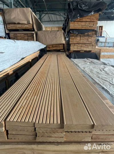 Террасная доска Вельвет из лиственницы PLM-6215