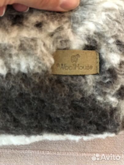 Подушка валик думка шерстяная 45*20 см