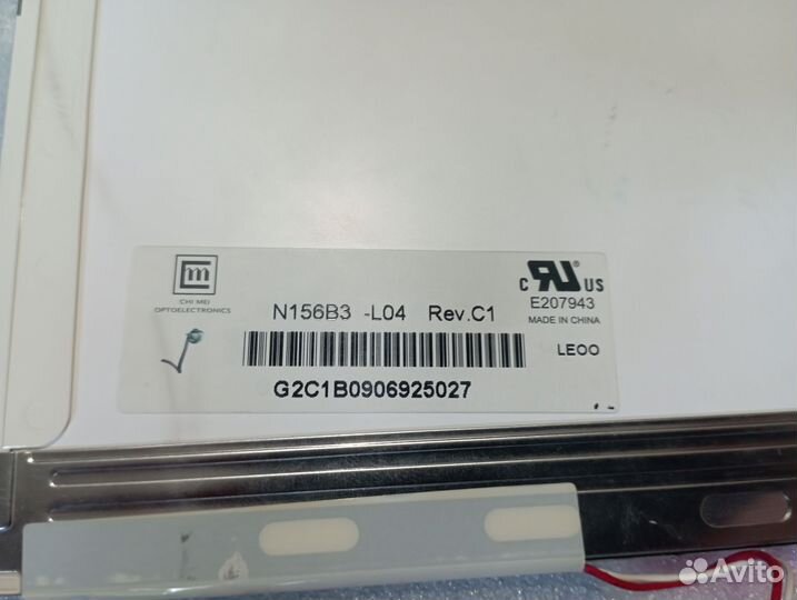 Матрица для ноутбука 15.6 40pin и 17.3 30рin