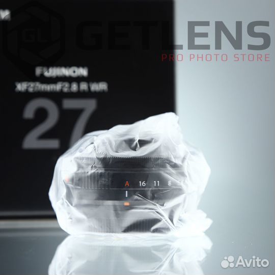 Fujifilm XF 27mm F/2.8 R WR Black (новый)