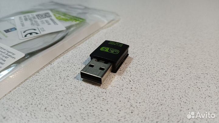 Usb wifi адаптер 5GHz + 2.4GHz + Bluetooth