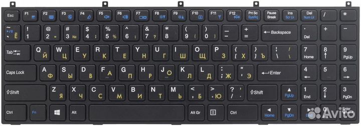 Клавиши для DNS W150HR W170ER W270E W765