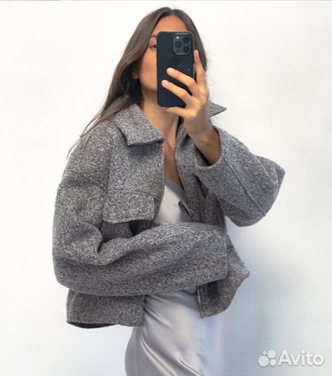 Куртка букле Zara новая коллекция