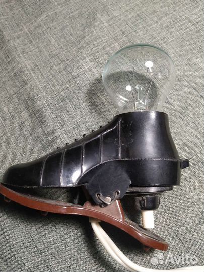 Светильник ночник ботинок СССР