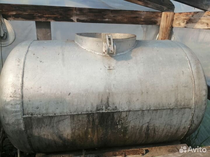 Бочка для воды алюминиевая