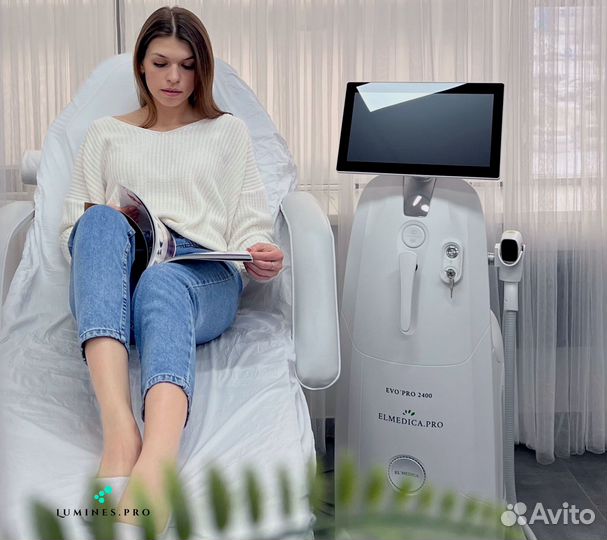 Диодный лазер для эпиляции люминес Max’Plus 2000 Вт