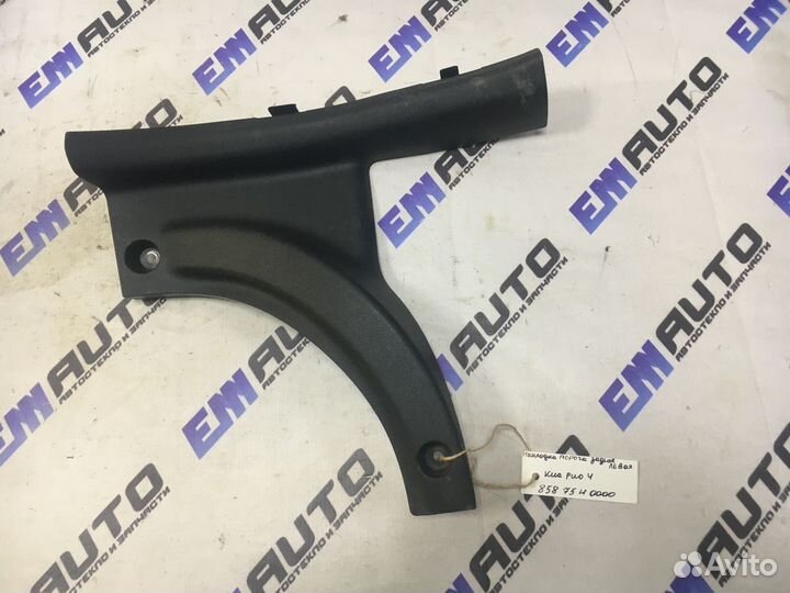 Накладка порога задняя левая Киа Рио 4