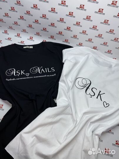 Печать на футболках, спецодежде и DTF печать