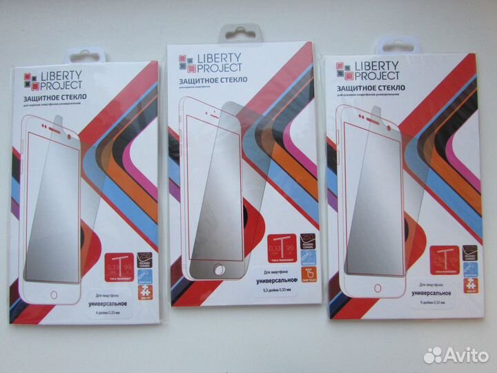 Защитные стёкла универсальные для планшетов