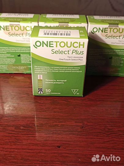 Тест полоски one touch select plus