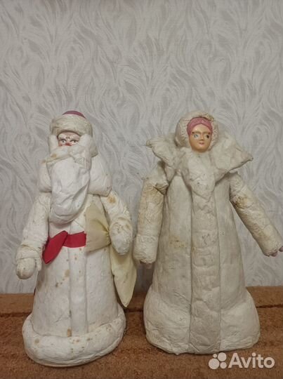 Дед мороз и снегурочка в ремонт