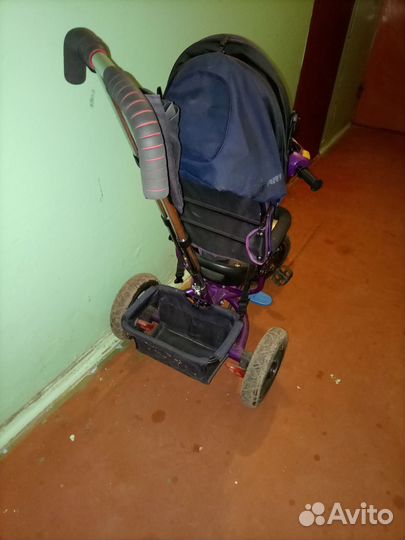 Трехколесный велосипед с ручкой 1-4 года