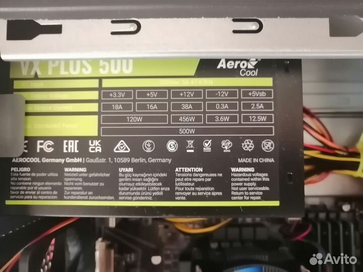 Компьютер intel i3 10100f/32Gb/m2.512Gb/1060 3Gb