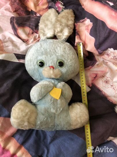 Мягкая игрушка заяц СССР