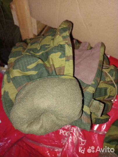 Перчатки на флисе