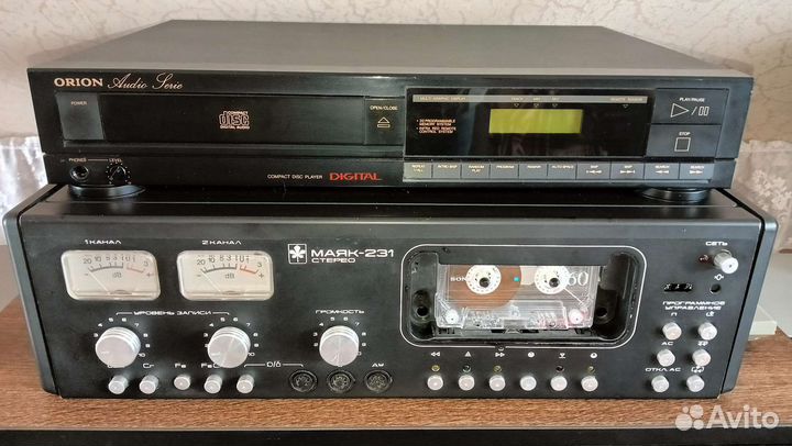 Запись с CD на магнитофон