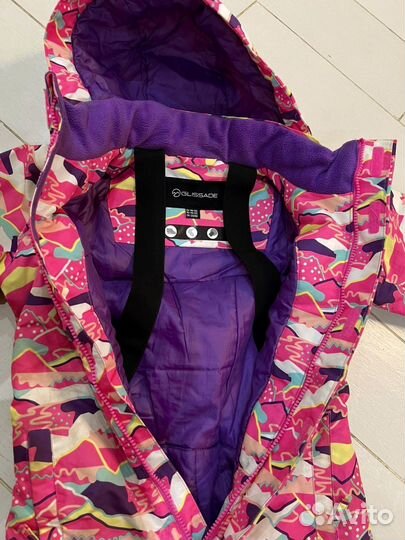 Зимний комбинезон для девочки 116-122