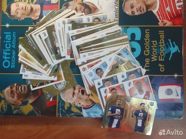 Наклейки panini FIFA 365 2023