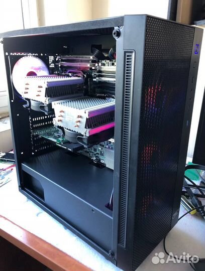 H11DSI+2x7601 Комплект Supermicro + epyc(64c/128t)