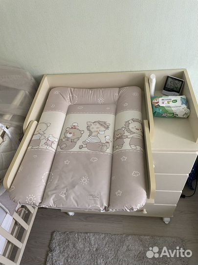 Матрас на пеленальный столик