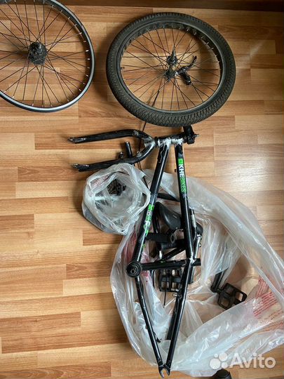 Велосипед bmx (нужно собрать)