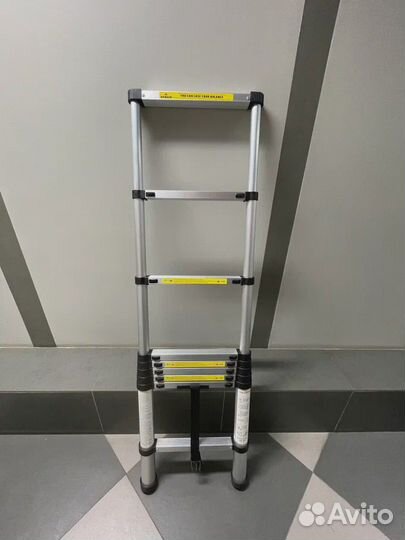 Лестница телескопическая усиленная 2.6м
