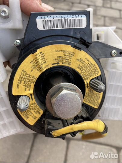 Подрулевой шлейф +дпр mazda 3 bl