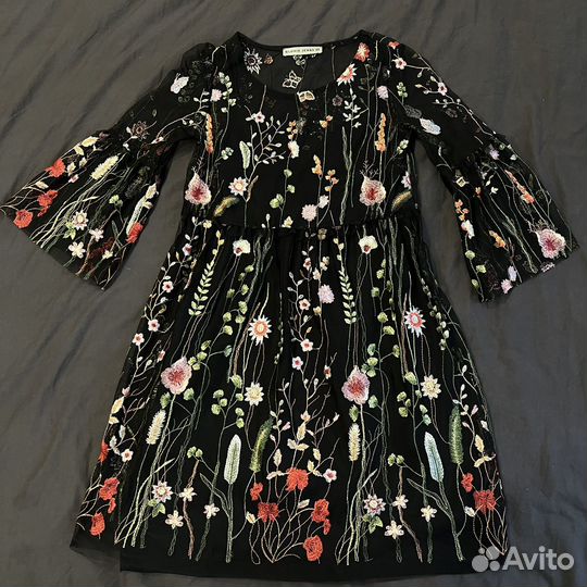 Платье gloria jeans из органзы с цветами