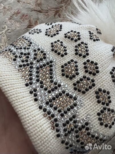 Шарф и шапка, шерстяные