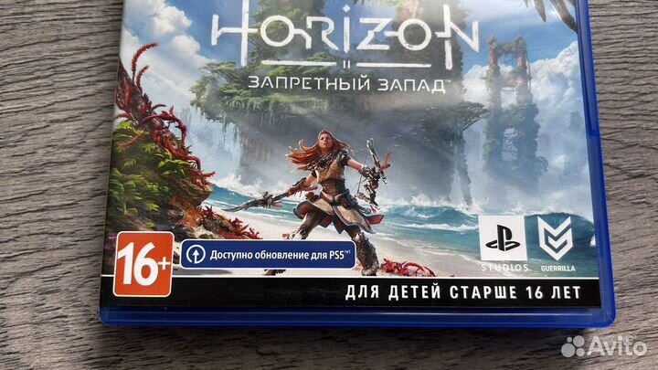 Horizon запретный запад ps4 диск