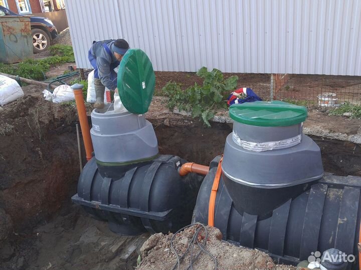 Септик био Малахит 5 для выгребных ям