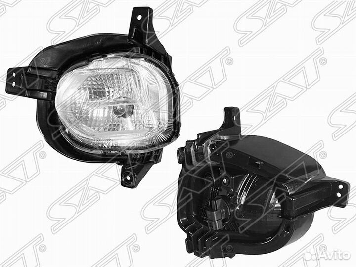 Фара противотуманная левая hyundai solaris 20-LH