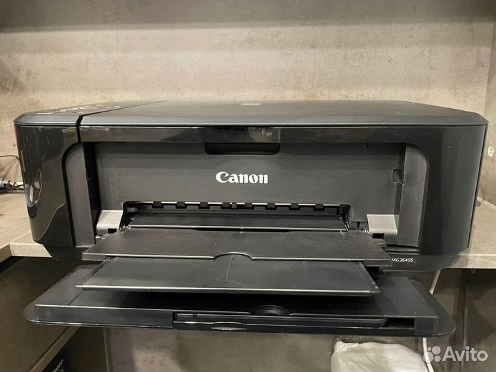 Принтер Canon pixma mg3640s с новым картриджем