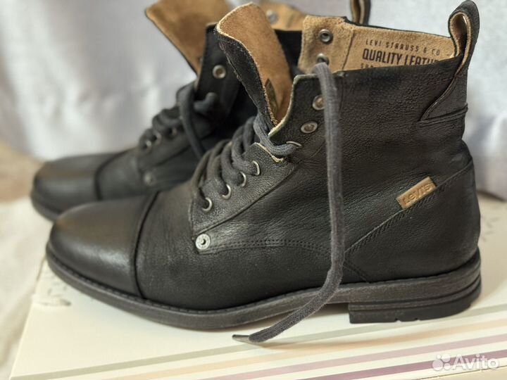 Полуботинки кожаные 42