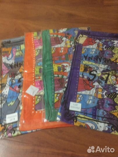 Шелковый платок новый