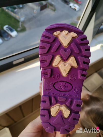 Детские резиновые сапоги 23 размер