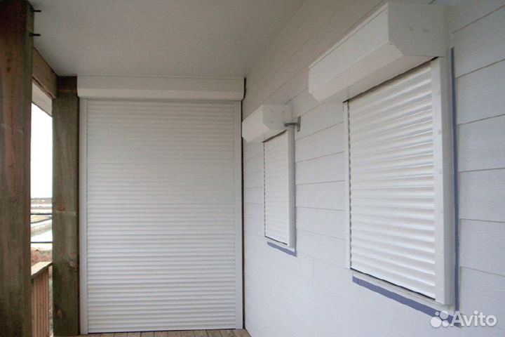 Защитные роллеты на окна, гараж