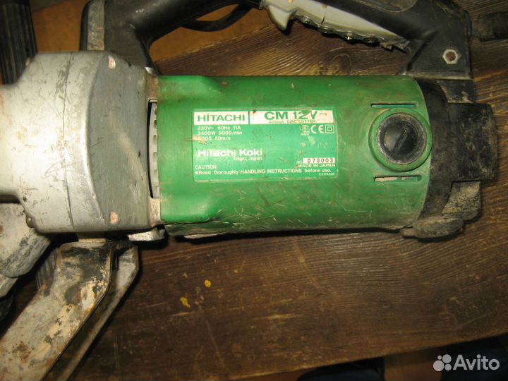 Бетонорез штробрез hitachi и диски разные