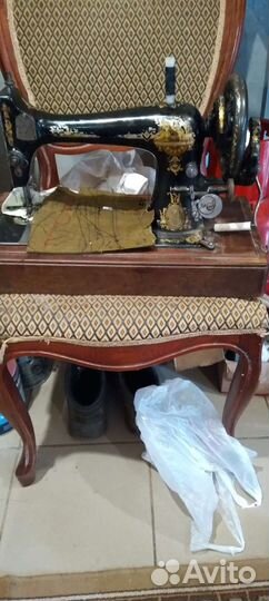 Швейная машинка зингер антикварная