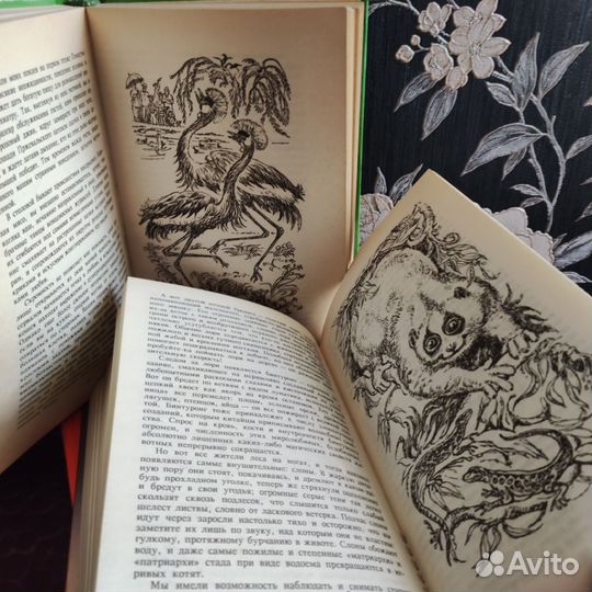 Зелёная серия книг о животных Джеральда Даррелла