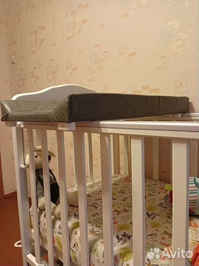 Пеленальная доска из экокожи,размер 78 на 40