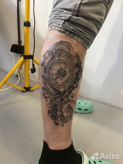 Начинающий мастер тату